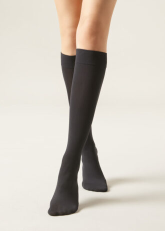 Calze al ginocchio in Microfiber 60 denari
