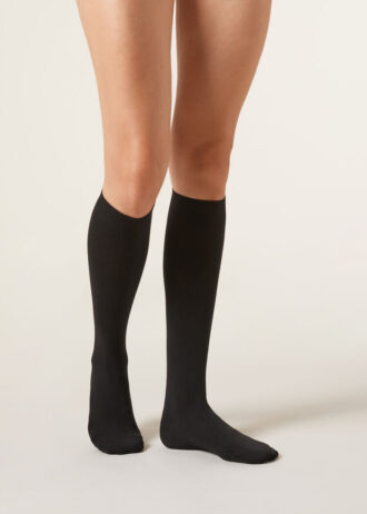 Calze lunghe in cashmere