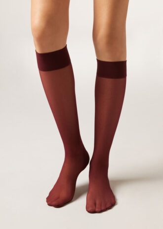 Calzettoni con bordo elastico Comfort 20 denari