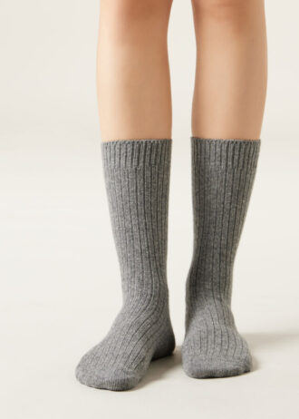 Calzini in lana e cashmere
