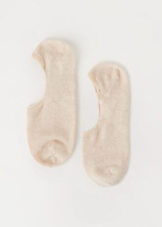 Calzini invisibili unisex in cotone e lino