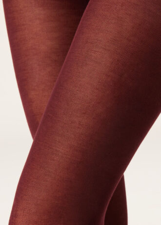 Collant coprenti opachi ultraleggeri con cashmere