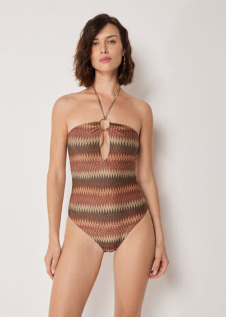 Costume intero Golden Chevron