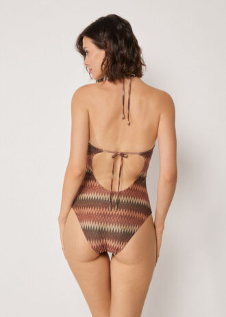 Costume intero Golden Chevron