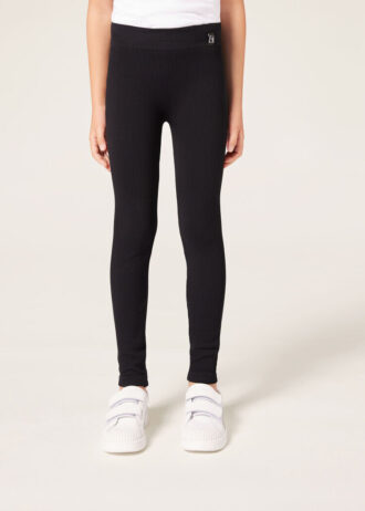 Leggings a costine da bambina