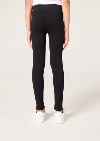 Leggings a costine da bambina