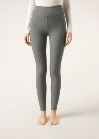 Leggings in misto cashmere