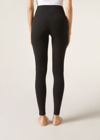 Leggings in misto cashmere