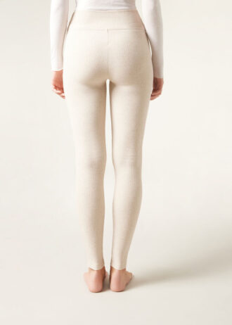 Leggings in misto cashmere