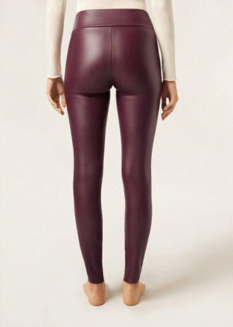 Leggings Thermal in ecopelle