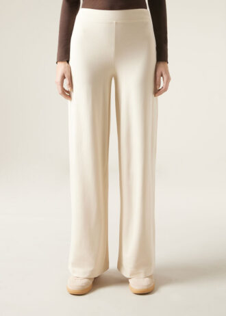 Pantaloni Palazzo in maglia Milano