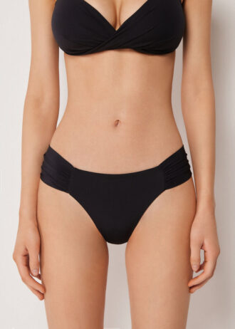 Slip brasiliano drappeggiato Vestibilità Premium