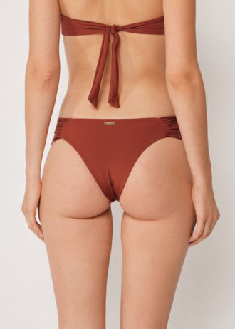 Slip brasiliano drappeggiato Vestibilità Premium