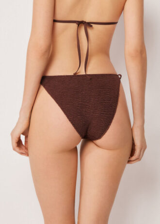 Slip da bagno a perizoma Crinkle Waves