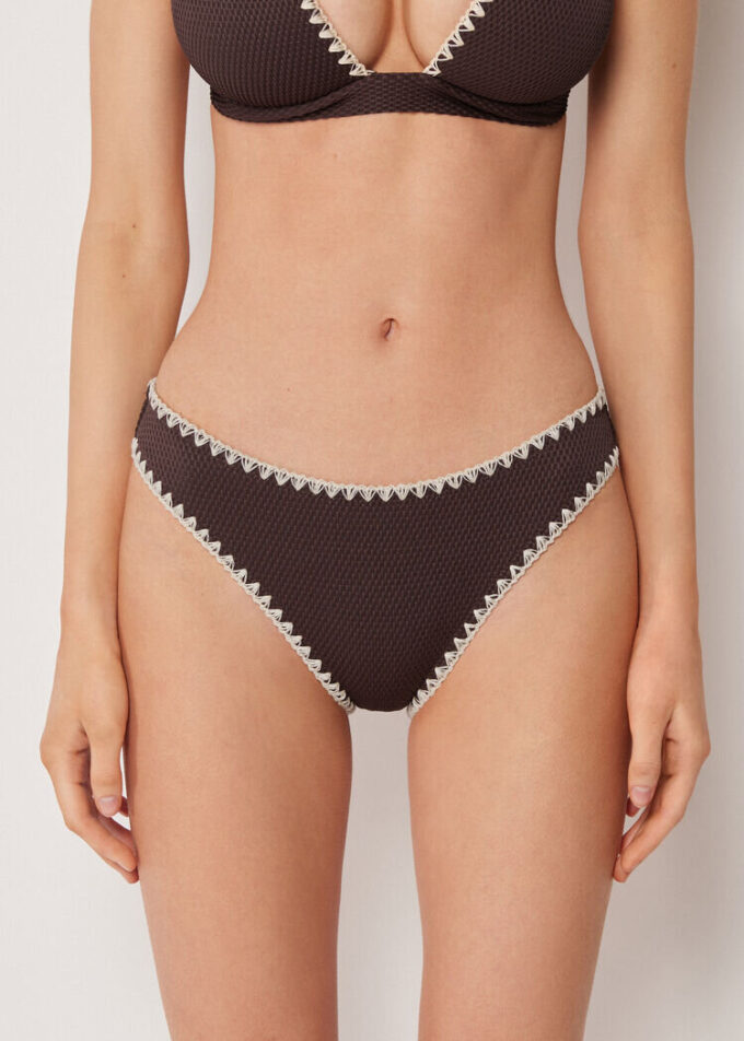 Slip da bagno Bicolor Embroidery Slip da bagno Bicolor Embroidery
