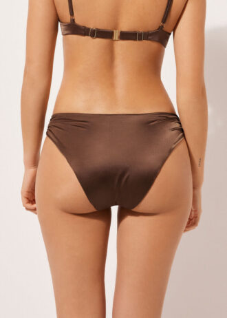 Slip da bagno in raso lucido Slip da bagno in raso lucido