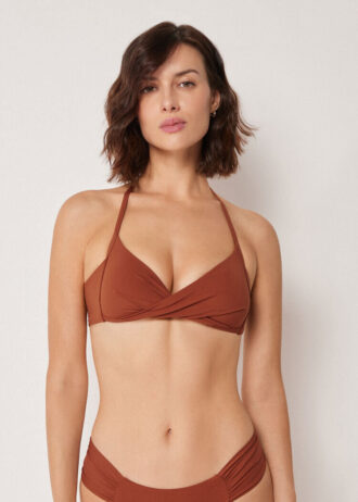 Top bikini a triangolo imbottito Premium Fit