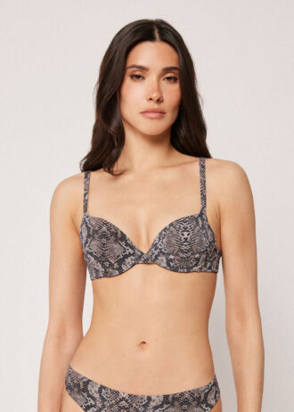 Top bikini push-up Classic Snake